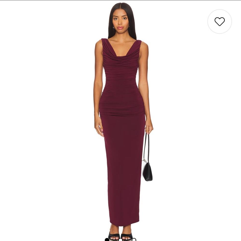 Katie May Burgundy Maxi Dress